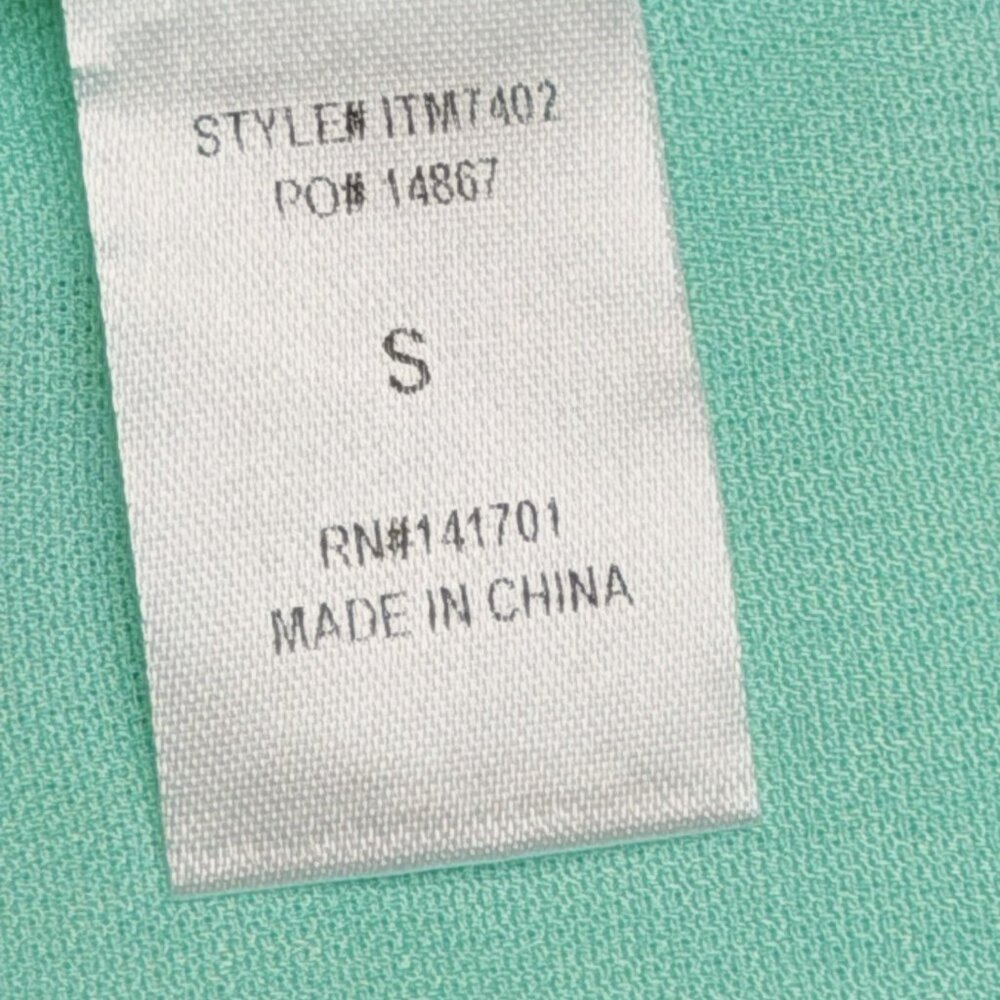 143 Story by Line Up Womens Small Green Cami Top Blouse Fairy Y2K Whimsy Scallop - Picture 7 of 8